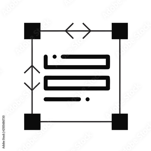 Black Folder and Document Paper Icon Set Vector Illustration with Abstract Background for Business Print Web and Technology Design
