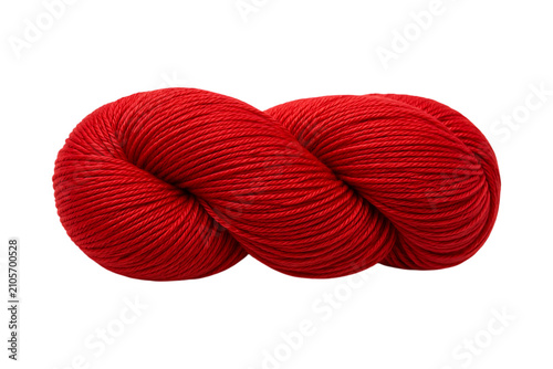 Red Yarn Skein for Knitting and Crochet