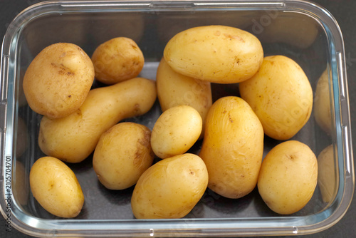 tas de pommes de terre