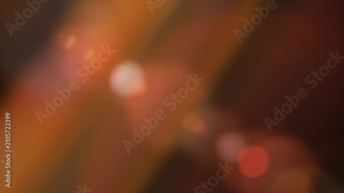 Soft Abstract Golden Light Leak Overlay Featuring Warm Bokeh Particles for Cinematic Video Effects and Artistic Digital Backgrounds