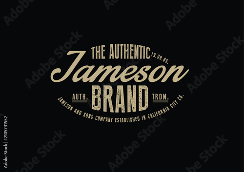 Premium Business Badge Logo Template