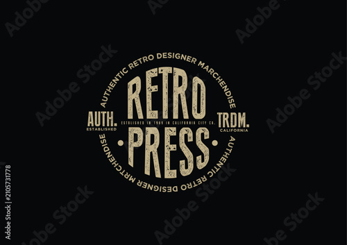 Classic Stamp Logo for Clothing Brand