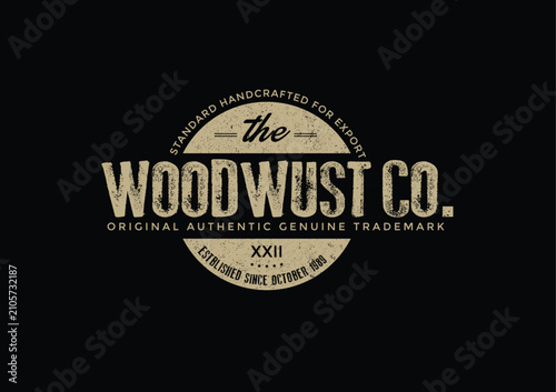 Vintage Apparel Brand Logo Design