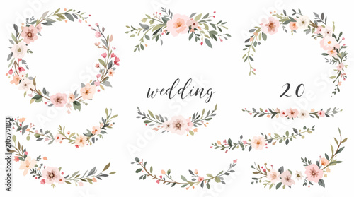 Soft Pastel Blossoms Creating a Peaceful Botanical Wonderland Scene Gracefully