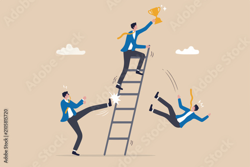 Photos Jealous colleague or coworker envy for other being better or promoted, loser che