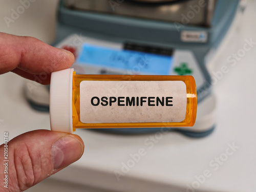 Fotografie OSPEMIFENE selective estrogen receptor modulator for vulvovaginal atrophy and pa