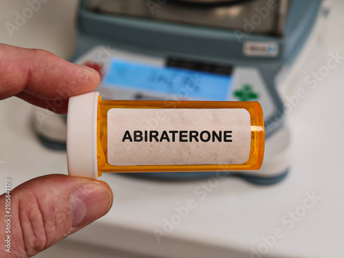 Fotografie ABIRATERONE androgen synthesis inhibitor for prostate cancer