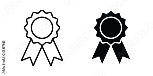 Badge icon simple designs collection