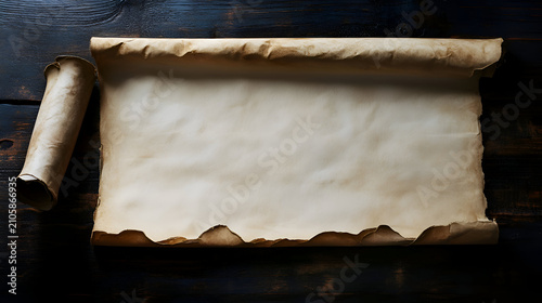 old paper scroll