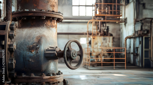 old industrial machine