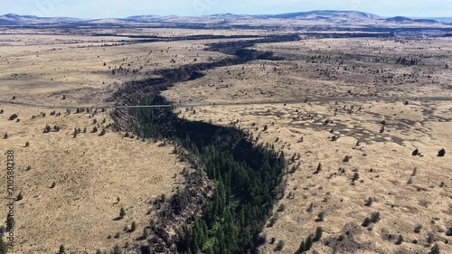 Over millennia Mill Creek has carved a 230-foot deep canyon on the Central Oregon plateau between Bend and Portland. This beautiful area of high desert is part of the Warm Springs reservation.