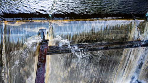 Fotografie Floodgate metaphor background