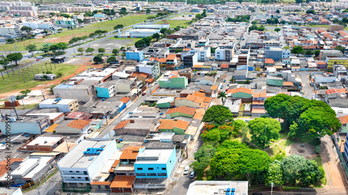 Aerial view of the Riacho Fundo II is an administrative region of the Federal District, located about 18 km from Brasília. Founded in May 1995, it is home to more than 85,000 residents. DF, Brazil 202