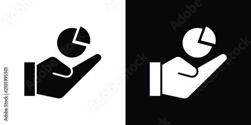 Canvas Print Contribution icon minimal artwork collection