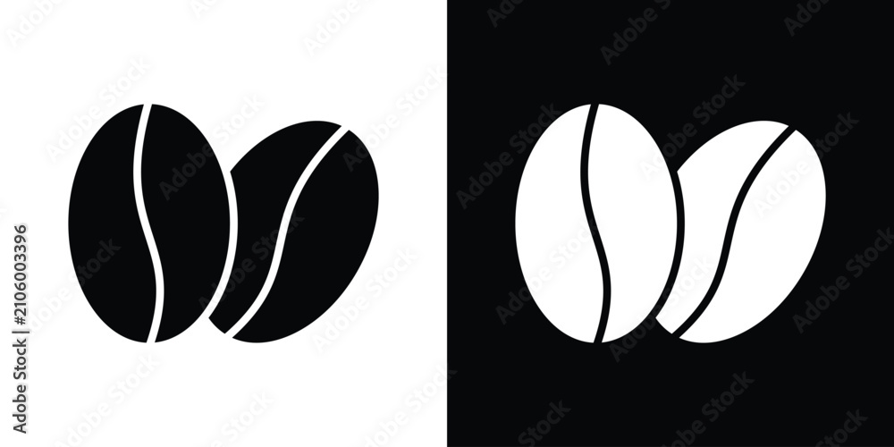 Fototapeta premium Coffee Bean icon