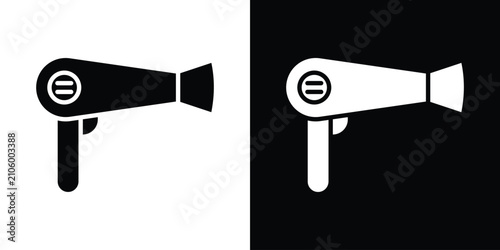 Bild auf Leinwand hair dryer icon