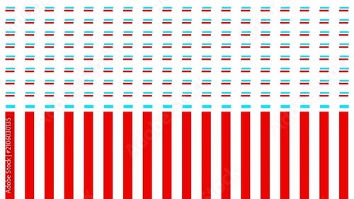Grid pattern flickering animation with distortions and light glitch effects