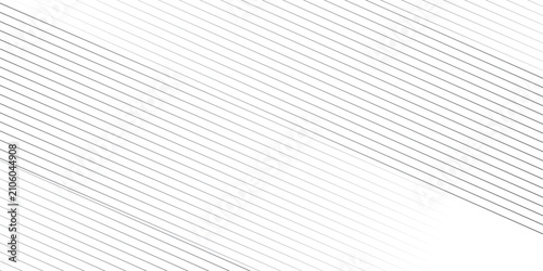 Fotografija Vector oblique stripe diagonal black and white line gradient fabric transparent diagonal line cloth