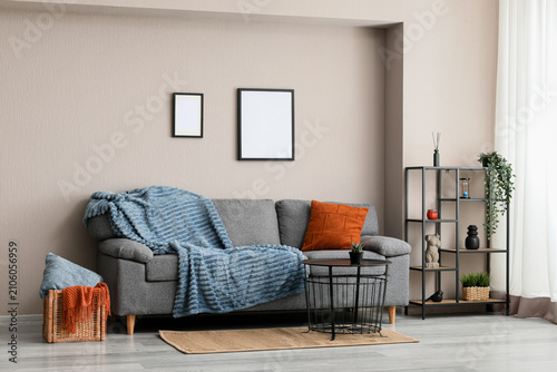Modern living room interior...