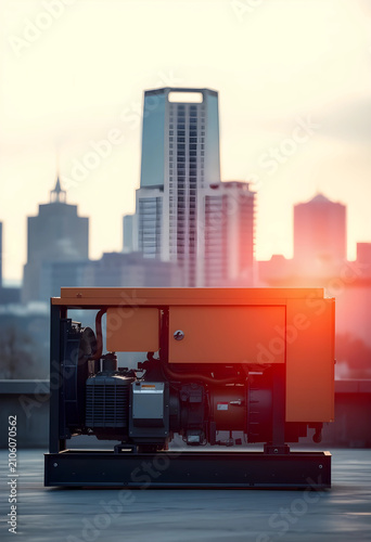 Industrial power generator ...