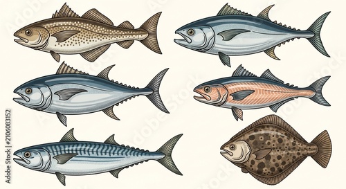 Ocean's Bounty, A Painted Platter