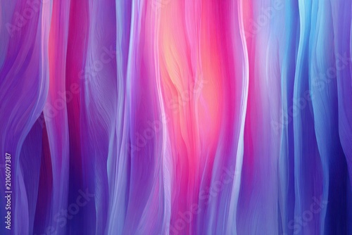 Vibrant Abstract Gradient Stripes with Soft Blurred Pink Purple Blue Tones