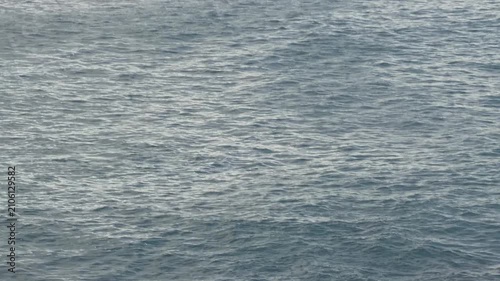 Calming ocean ripples water texture as 4K background video footage
