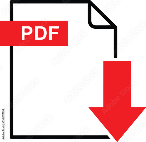 Download pdf file icon symbol