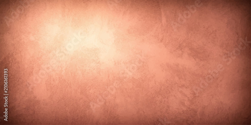 Canvas Print A rustic, textured copper background with subtle lighting effects and vignetting, evoking a sense of warmth and aged elegance