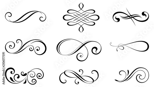 Swirl Ornament Collection