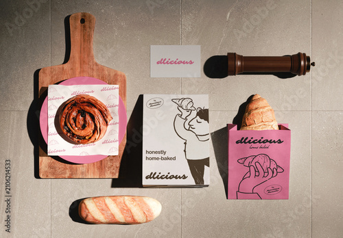 Bakery Branding Mockup