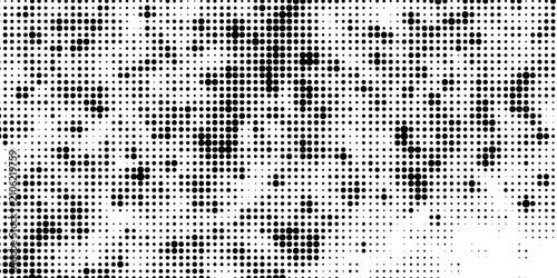 fun beautiful black and white shadow halftones retro pop art funky urban colorful comic book. Dotted halftone gradient texture. Vanishing polka dot background. Repeating dots gradation pattern.
