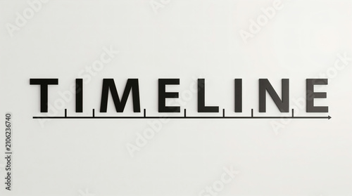 minimalist timeline progression concept identical figures or objects spaced evenly left to right on soft gradient background for growth transformation and time passage clean commercial with ample copy