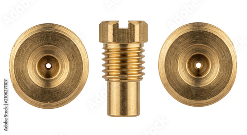 Automotive engine component isolated metal part for repair and maintenance