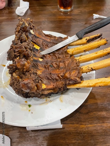 grilled pork ribs