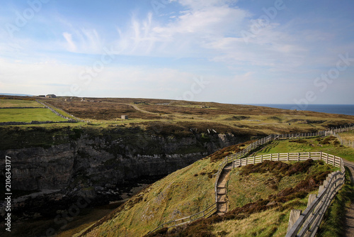 Smoo Cave view near Durness, Scotland