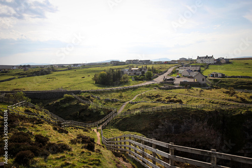 Smoo Cave view near Durness, Scotland