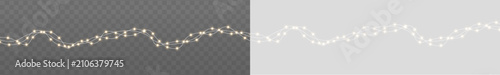 Foto Radiant fairy lights appear as elegant seasonal decoration