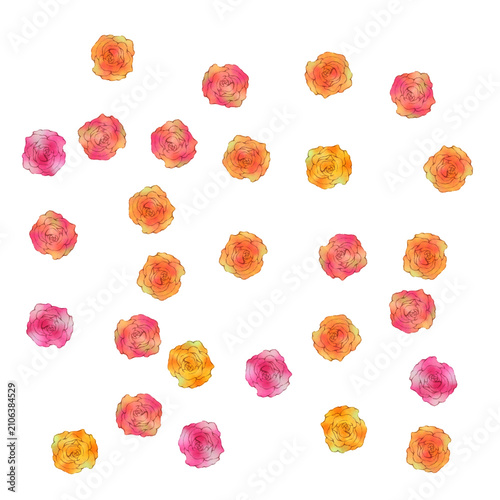 heart shaped candies flowers