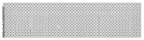 Фотография Grid pattern with dots and abstract textures