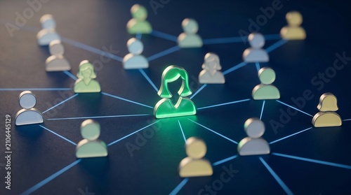 Glowing Connections Building Strong Social Networks