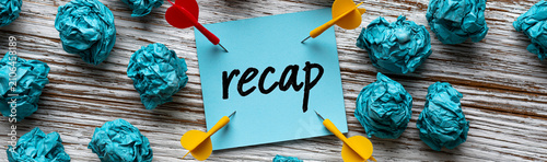 Recap Reminder: A sticky no...