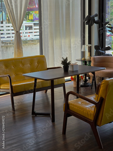 modern dining room