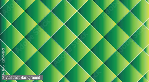 Schilderij op canvas Green Yellow Diamond Gradient Backdrop