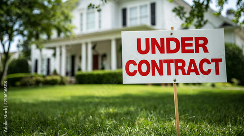 Under Contract Sign in Fron...