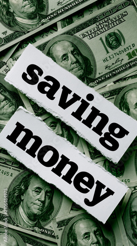 Saving Money Background: A ...