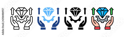 Foto Value Creation multiple icon