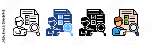 Foto Process Review multiple icon