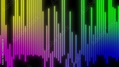 abstract colorful rainbow technology background