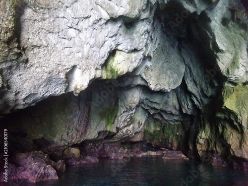 Картината върху платно Meeresgrotte bei Syrakus auf Szilien